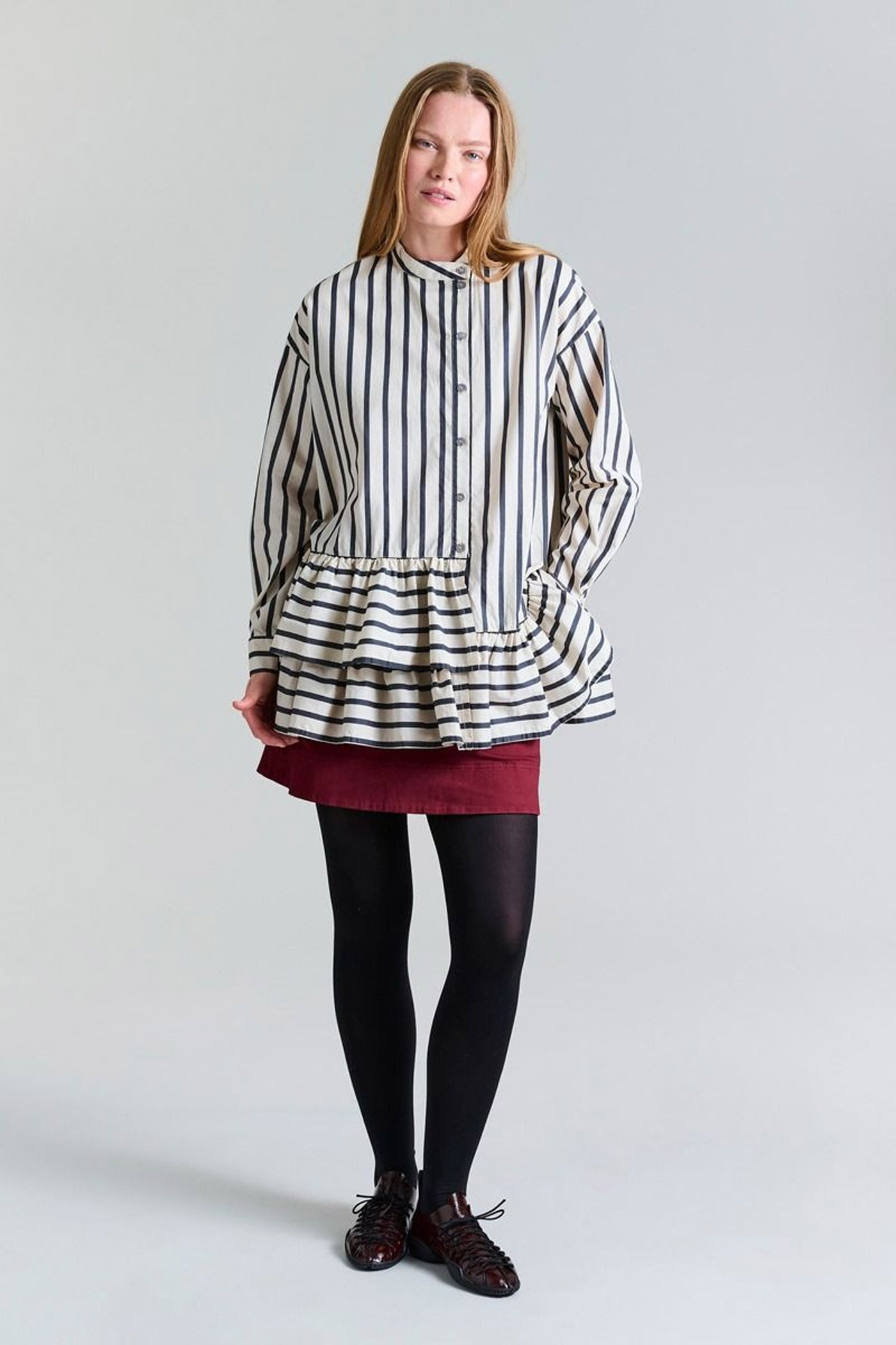 Pirate stripe flÃ¦se skjorte PIRATE STRIPE - 256-2439-5326