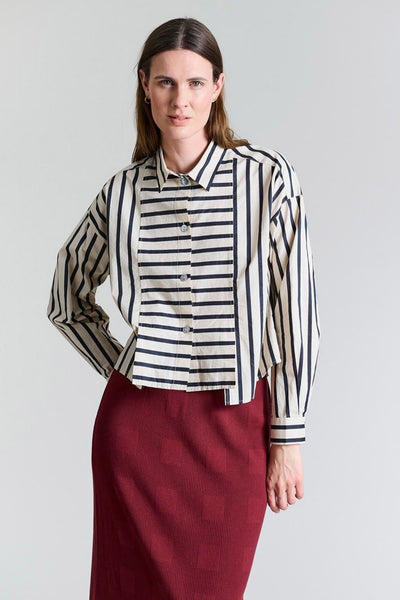 Pirate stripe skjorte med lÃ¦g PIRATE STRIPE - 256-2439-5328 Thumbnail