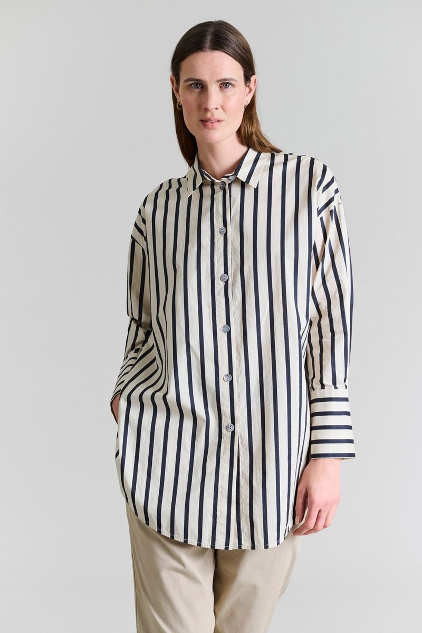 Pirate stripe stor skjorte PIRATE STRIPE - 256-2439-5329