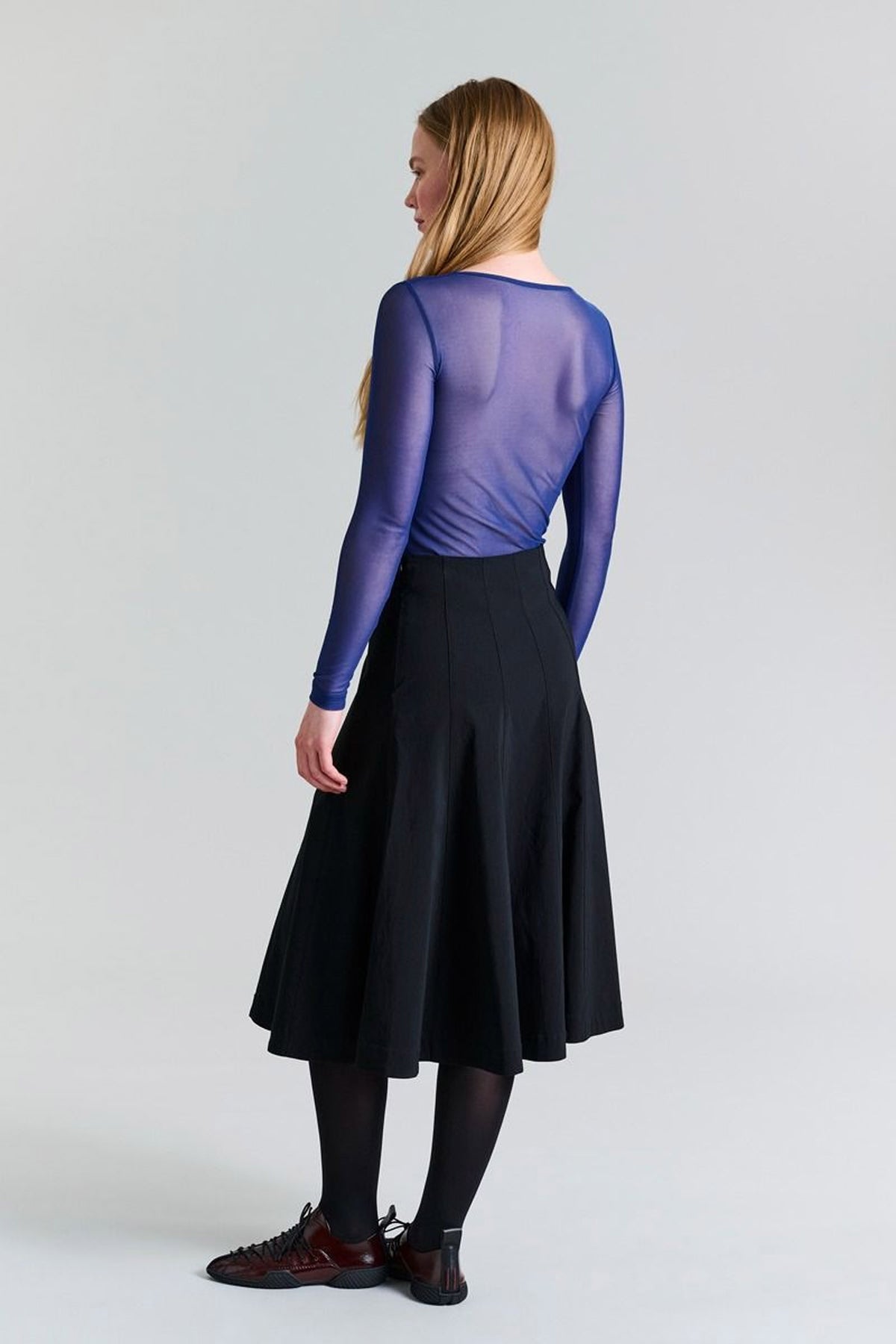 Magic stretch lang nederdel Black - 256-2291-4327