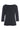 Naibu rib bluse med 3/4 Ã¦rme Black - 256-4079-5085