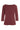 Naibu rib bluse med 3/4 Ã¦rme Maroon - 256-4079-5085
