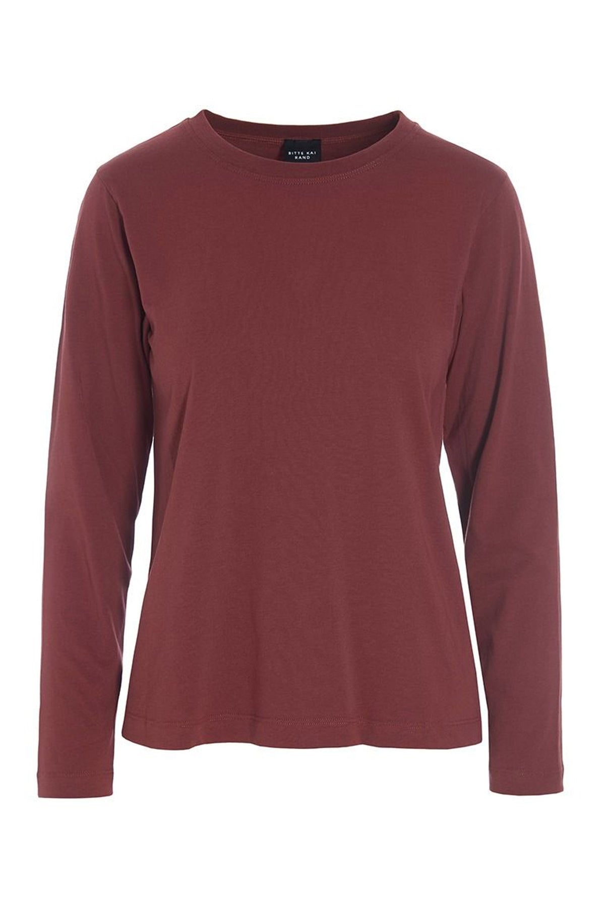 Osaka organic cotton bluse Maroon - 256-4075-3436