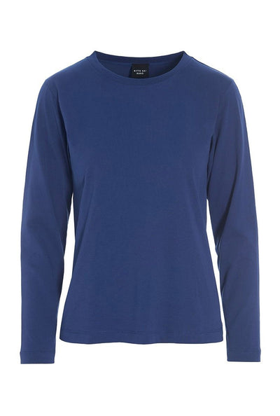 Osaka organic cotton bluse Twilight Blue - 256-4075-3436 Thumbnail