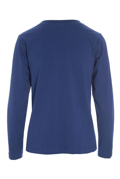 Osaka organic cotton bluse Twilight Blue - 256-4075-3436 Thumbnail