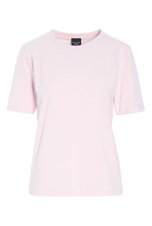 Osaka organic cotton t-shirt Blush - 256-4075-3435