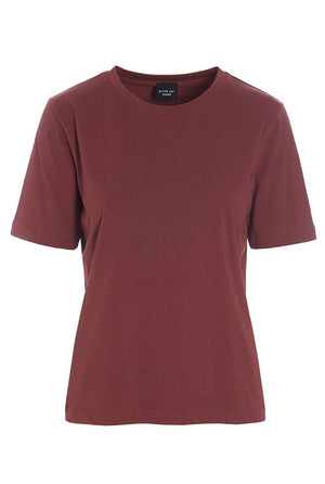 Osaka organic cotton t-shirt Maroon - 256-4075-3435