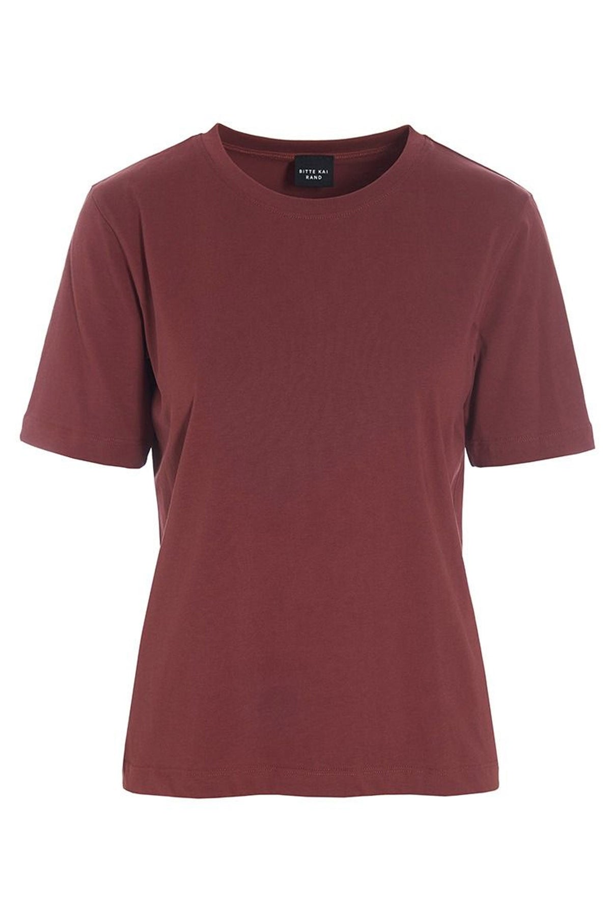 Osaka organic cotton t-shirt Maroon - 256-4075-3435