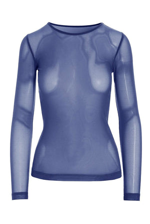 Fukashi mesh t-shirt Twilight Blue - 256-4081-5091
