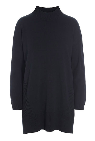 Saku lang bluse Black - 256-1073-5348 Thumbnail