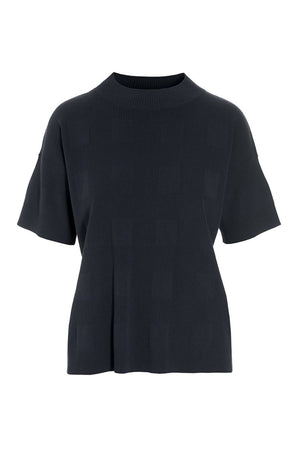Saku kortÃ¦rmet bluse Black - 256-1073-5352