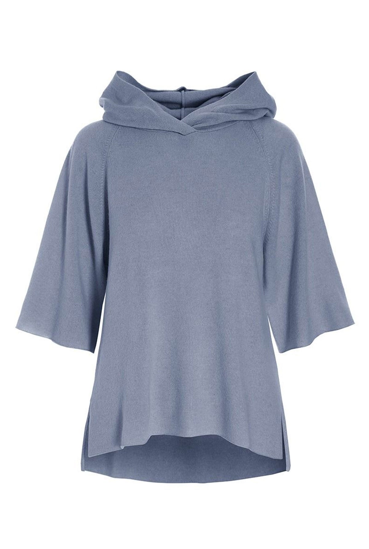 Cloud cashmere hÃ¦ttebluse Steel Blue - 256-1049-5357