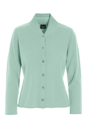 Cloud cashmere cardigan GREEN JADE - 256-1049-5360
