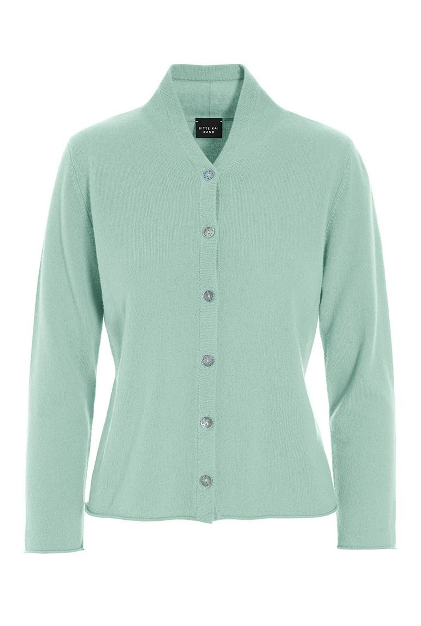 Cloud cashmere cardigan GREEN JADE - 256-1049-5360