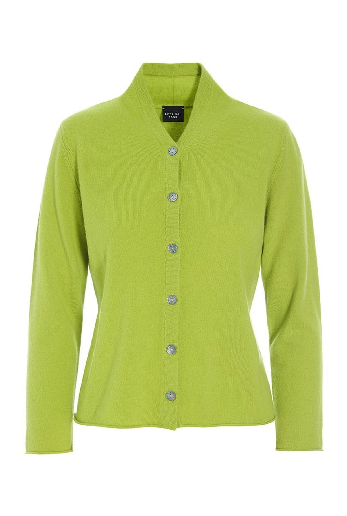 Cloud cashmere cardigan LIME - 256-1049-5360