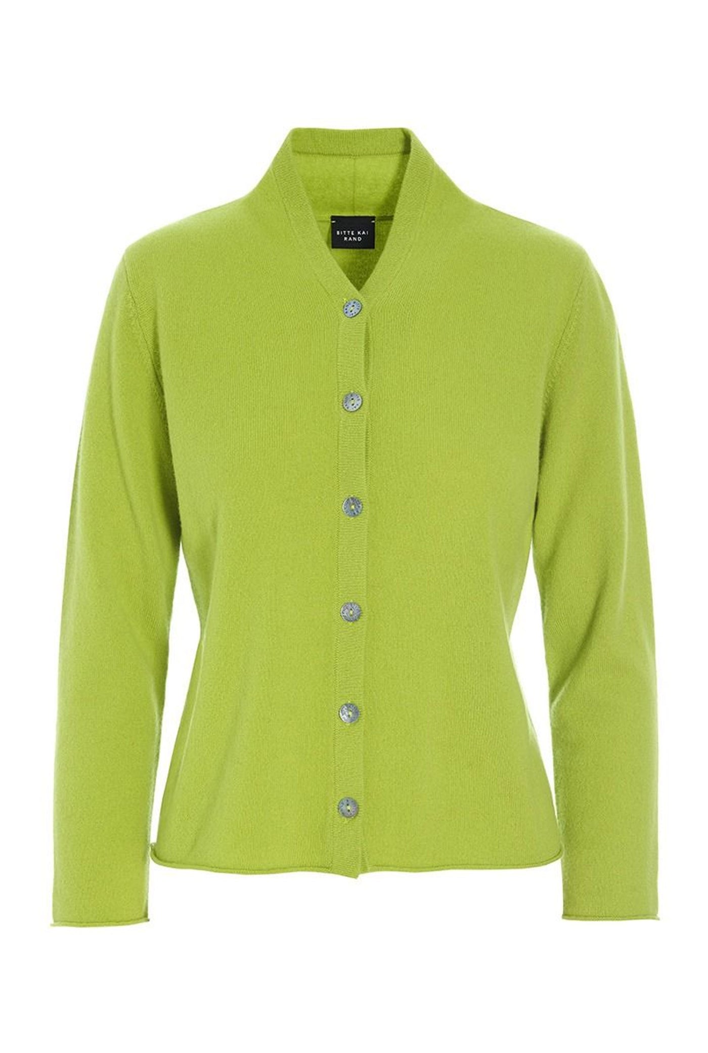 Cloud cashmere cardigan LIME - 256-1049-5360