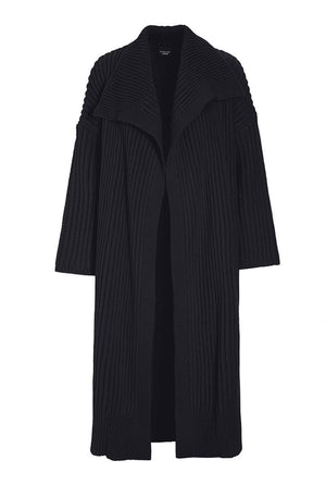 Nitto lang cardigan Black - 256-1074-5363