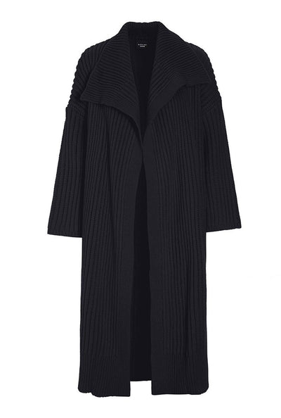 Nitto lang cardigan Black - 256-1074-5363 Thumbnail