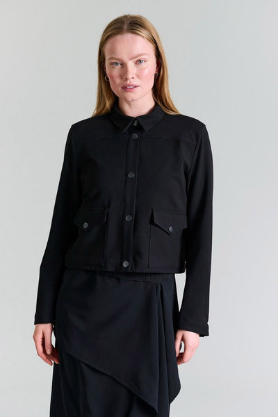 Noru kort jakke Black - 257-2440-5375 Thumbnail