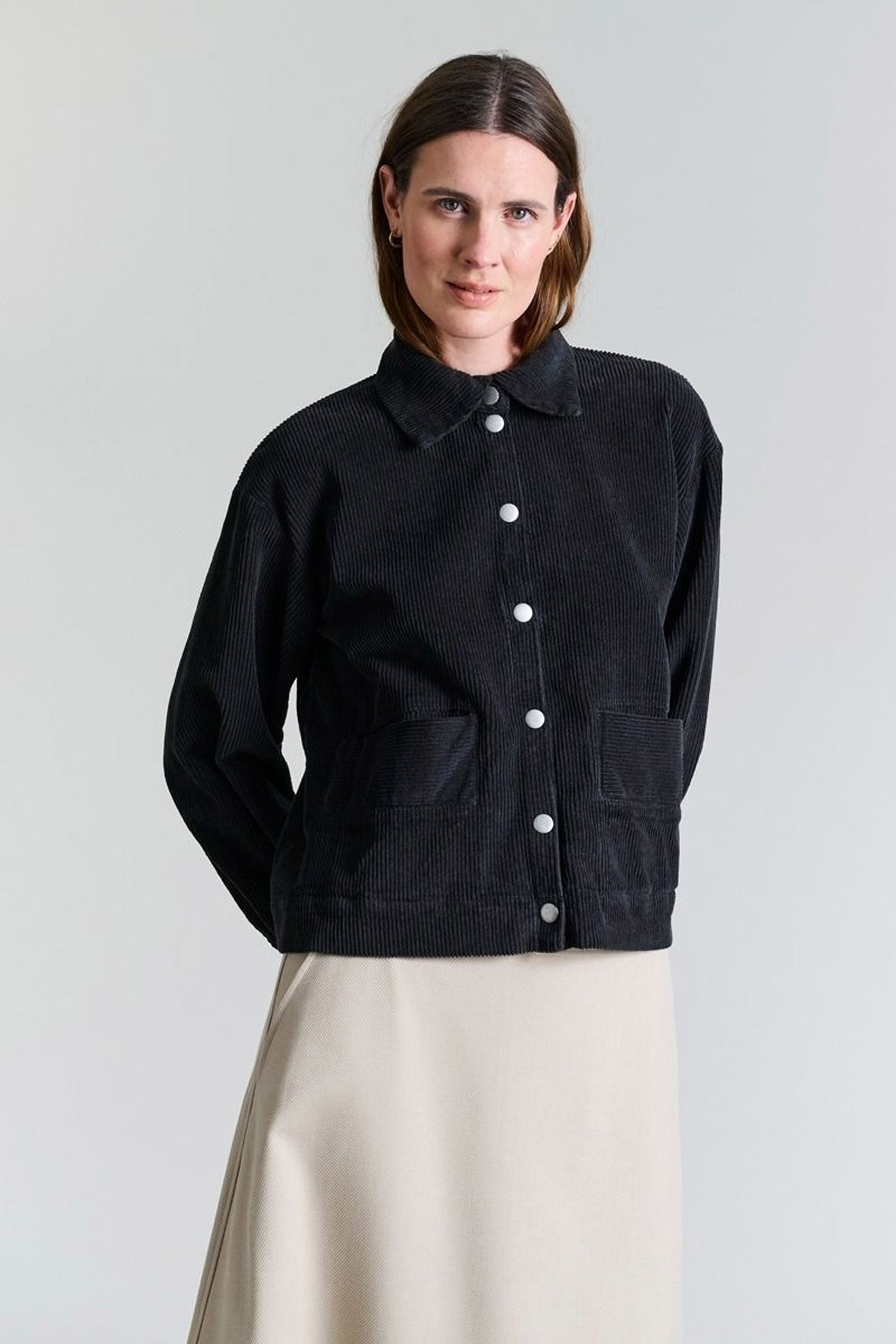 Berubetto kort jakke Pirate Black - 257-2443-5396
