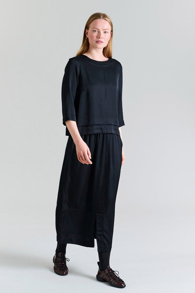 Kuhaku FSC bluse Black - 257-2446-5255 Thumbnail