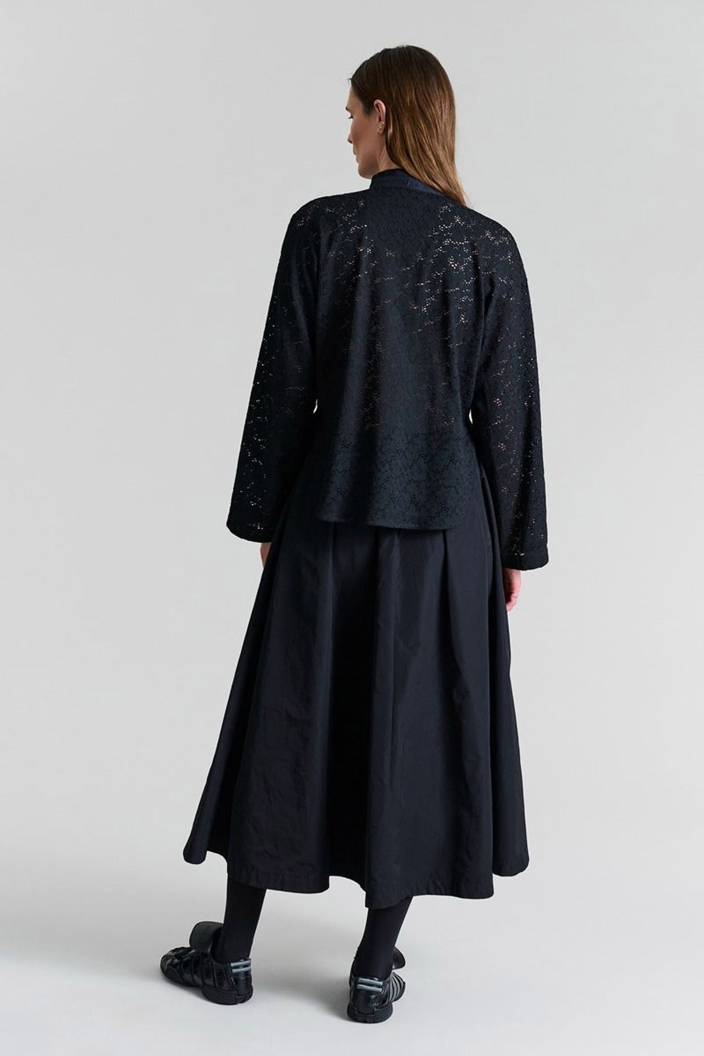 Kuroi hana skjorte Black - 257-2448-5424
