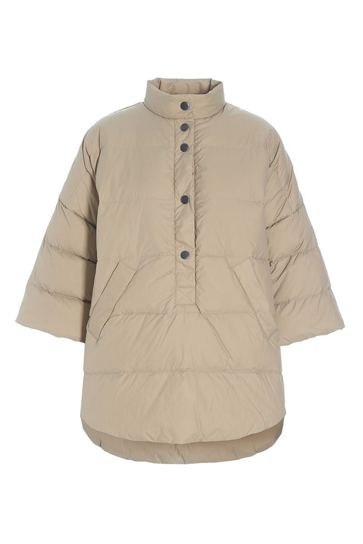Feather down anorak STONE - 257-2092-5438