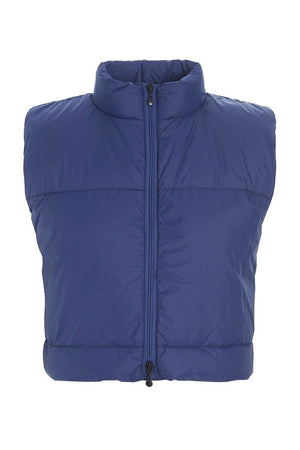 Feather down kort vest Twilight Blue - 257-2092-5439