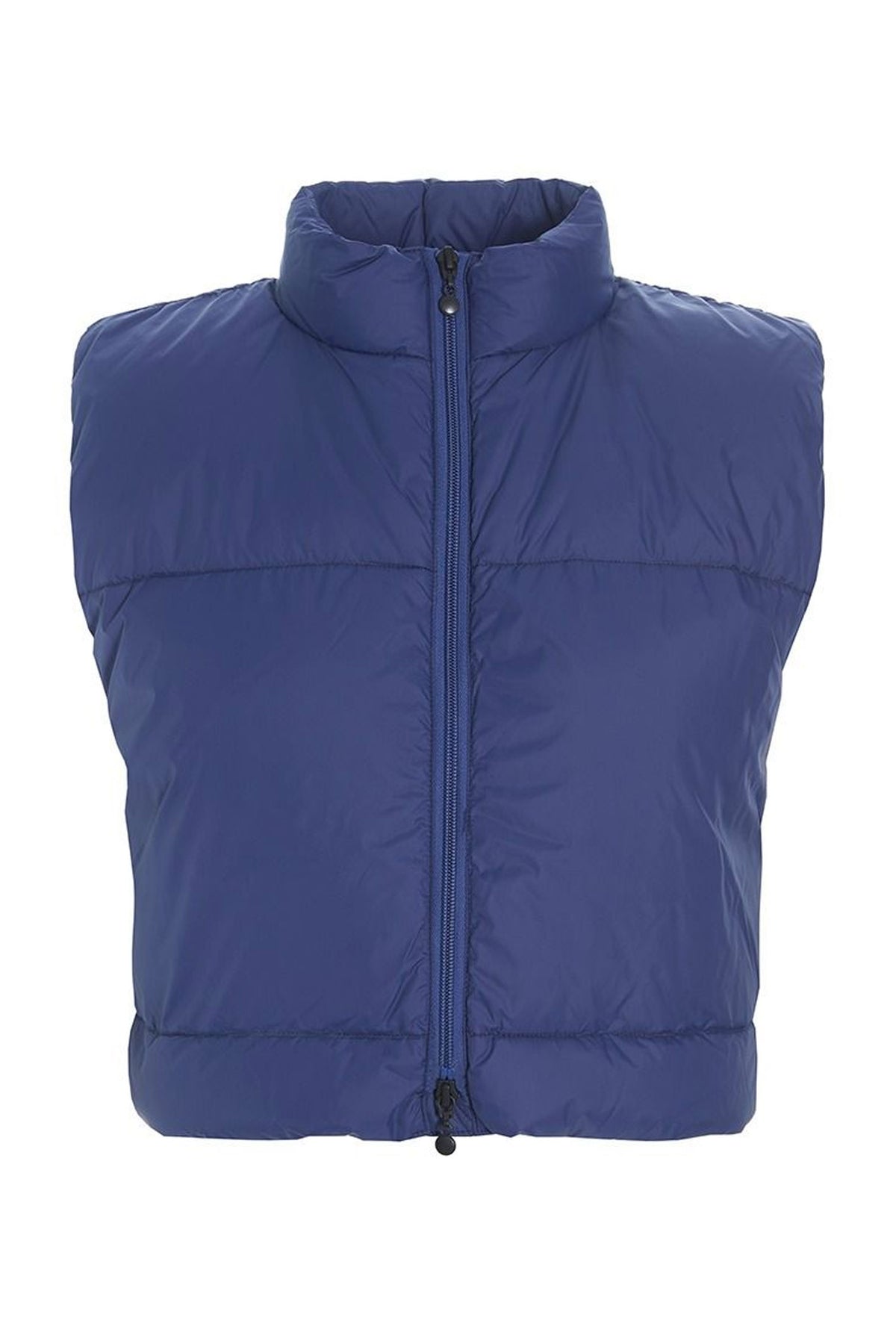 Feather down kort vest Twilight Blue - 257-2092-5439