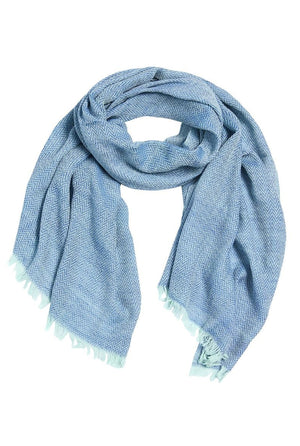 Herringbone tÃ¸rklÃ¦de TWILIGHT/GREEN JADE - 256-5120-5470