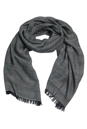 Herringbone tÃ¸rklÃ¦de BLACK/LILY WHITE - 256-5120-5470