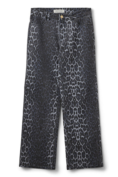 SIENNASW LEOPARD TROUSERS 5036 Blue - SNOS606 Thumbnail