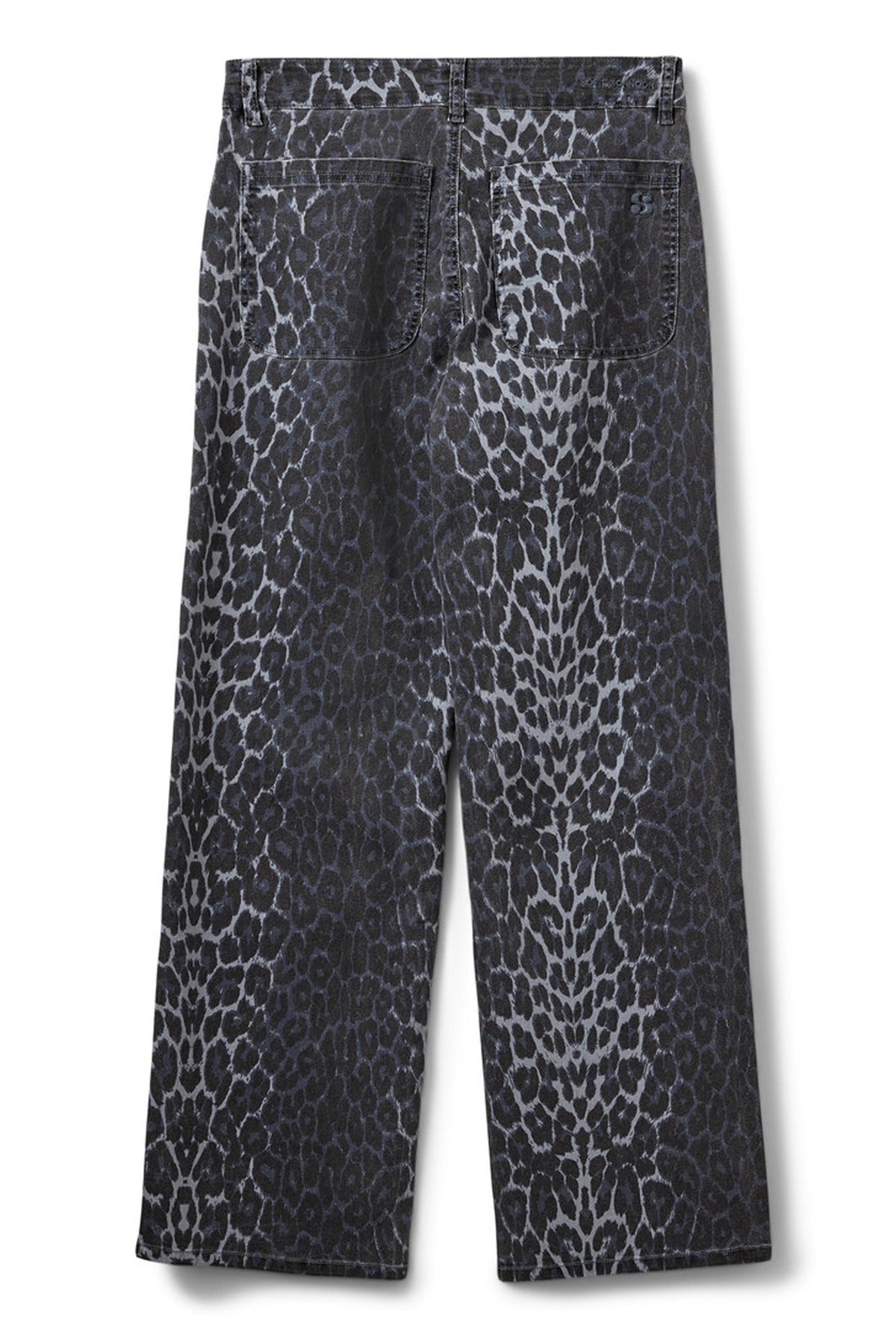 SIENNASW LEOPARD TROUSERS 5036 Blue - SNOS606