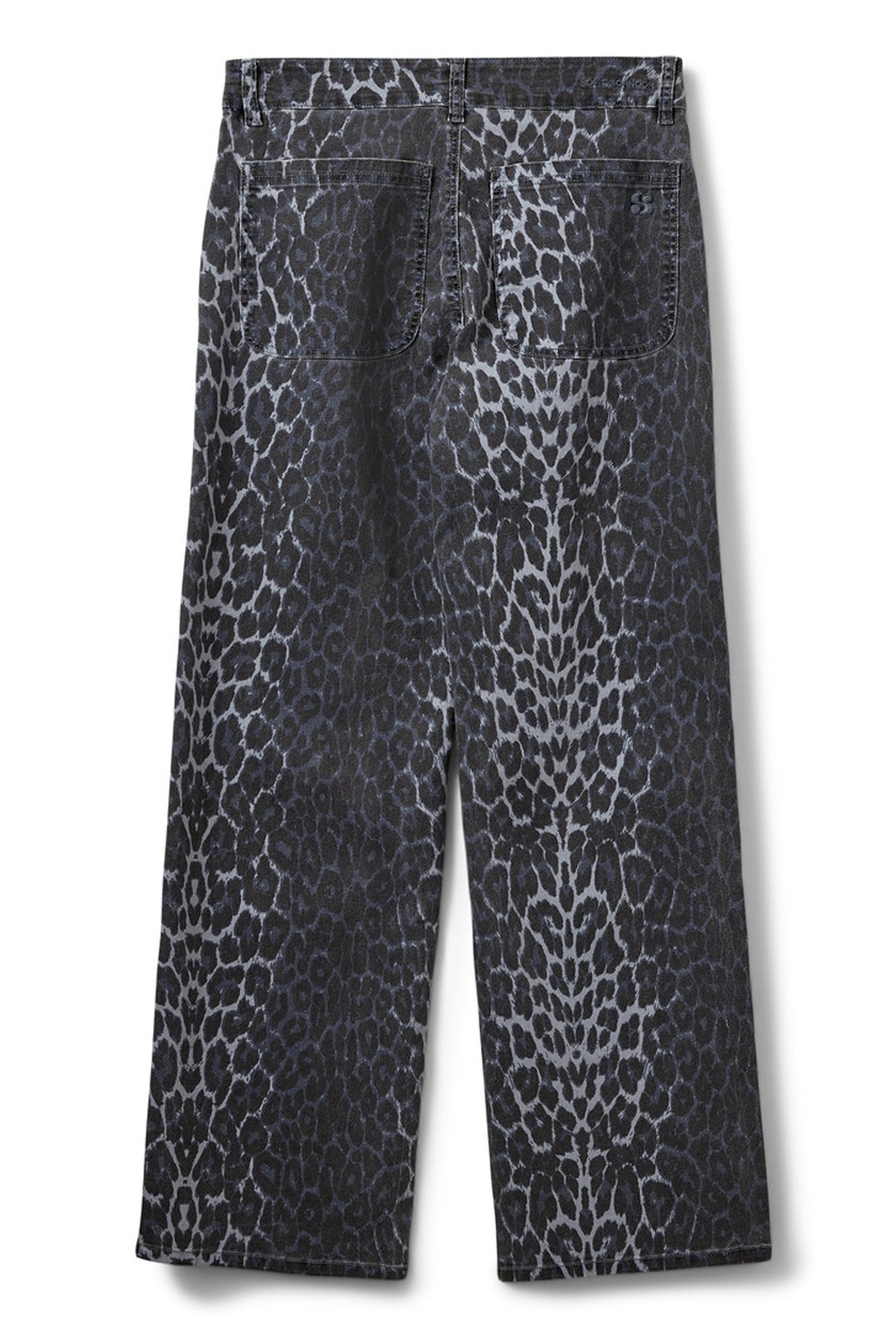 SIENNASW LEOPARD TROUSERS 5036 Blue - SNOS606