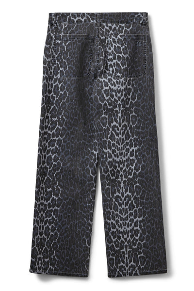 SIENNASW LEOPARD TROUSERS 5036 Blue - SNOS606 Thumbnail
