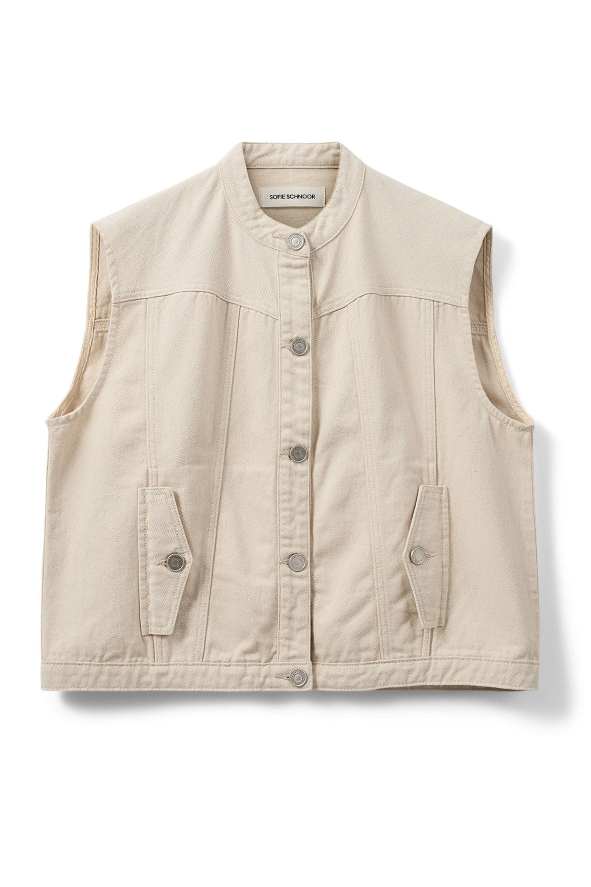 DANASW VEST 0101 Off white - S253220