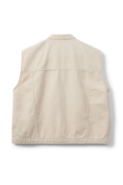 DANASW VEST 0101 Off white - S253220 Thumbnail