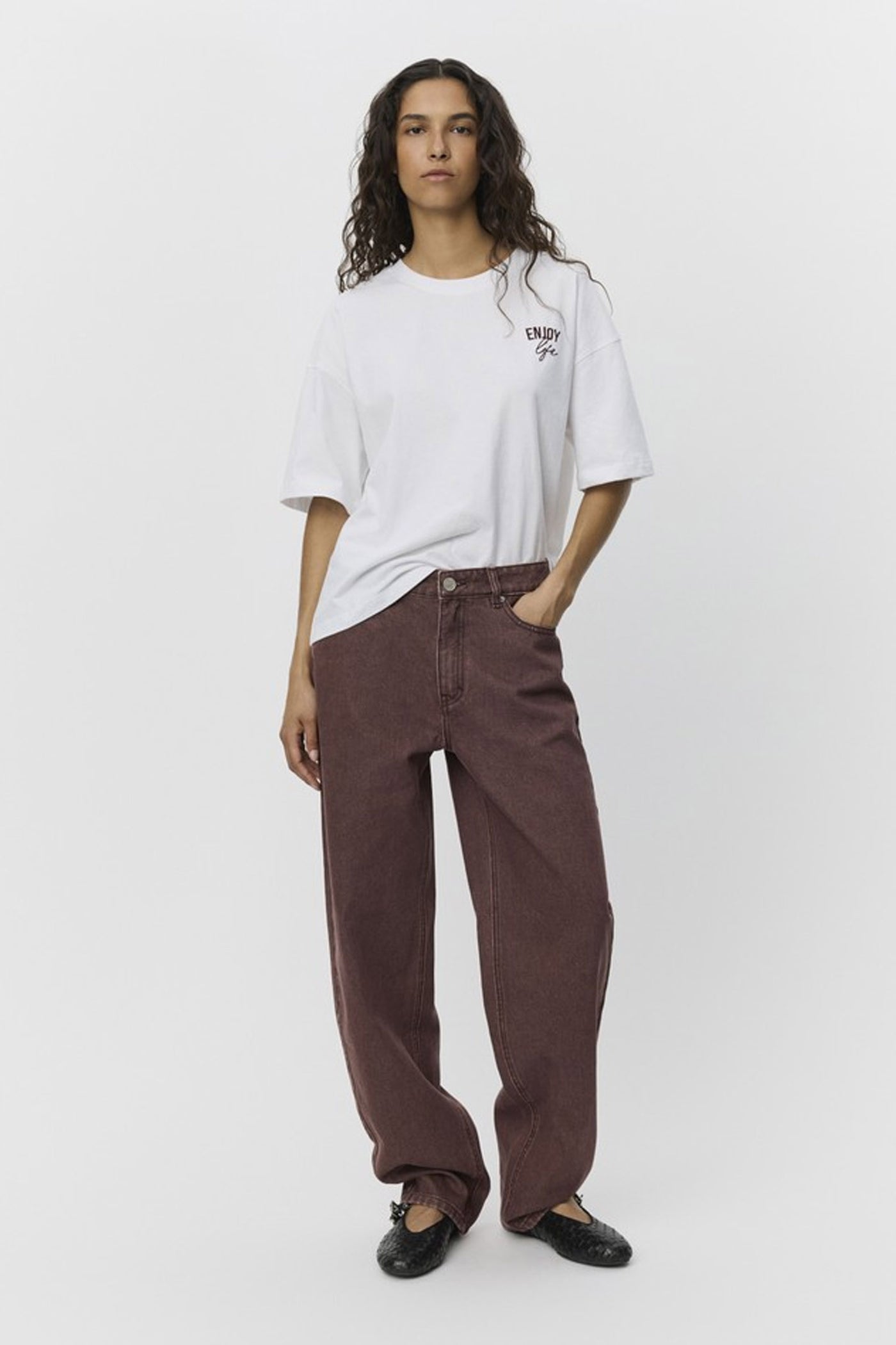 TOKYOSW JEANS 4067 Burgundy - S253420