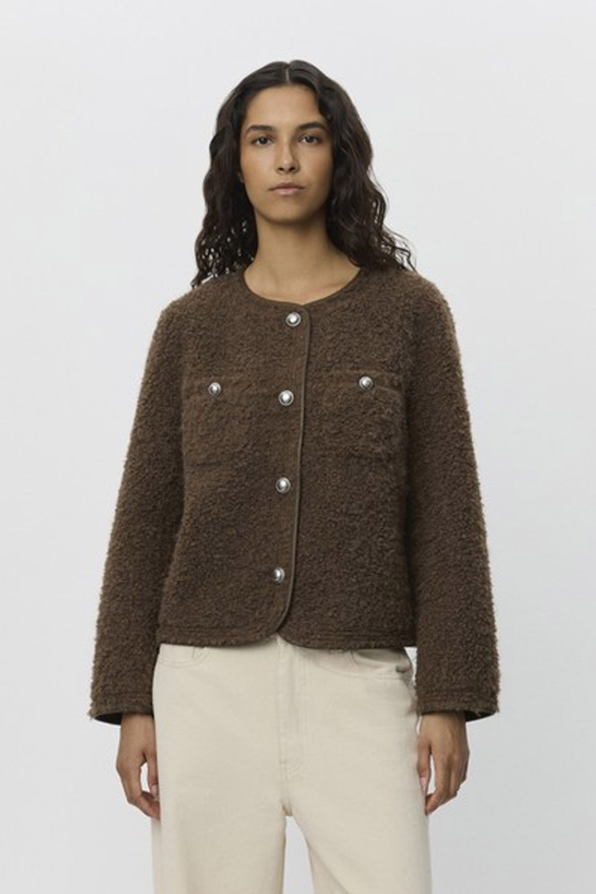 BENEDICTESW JACKET 7052 Brown - S253340