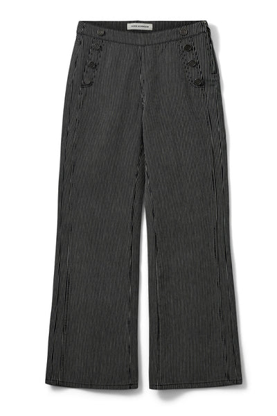 LYONSW TROUSERS 1017 Black striped - S253108 Thumbnail