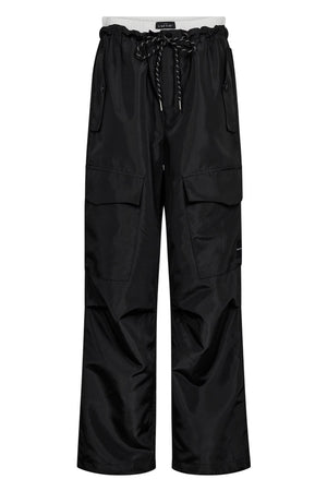 Cargo Pull On Trouser Black - HL10265