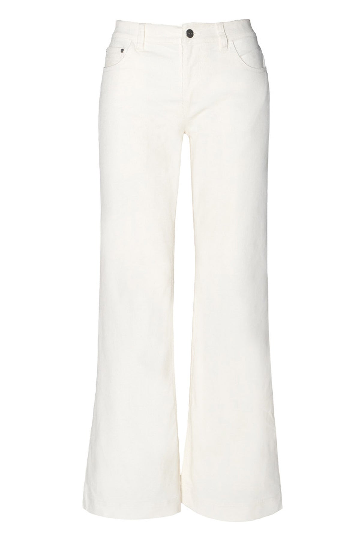 MIMI Corduroy Pant 0001 Offwhite