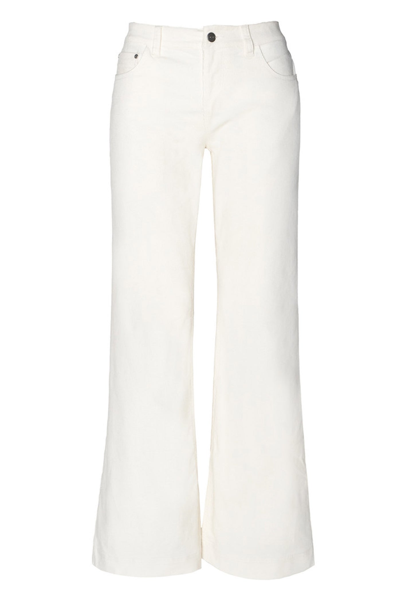 MIMI Corduroy Pant 0001 Offwhite