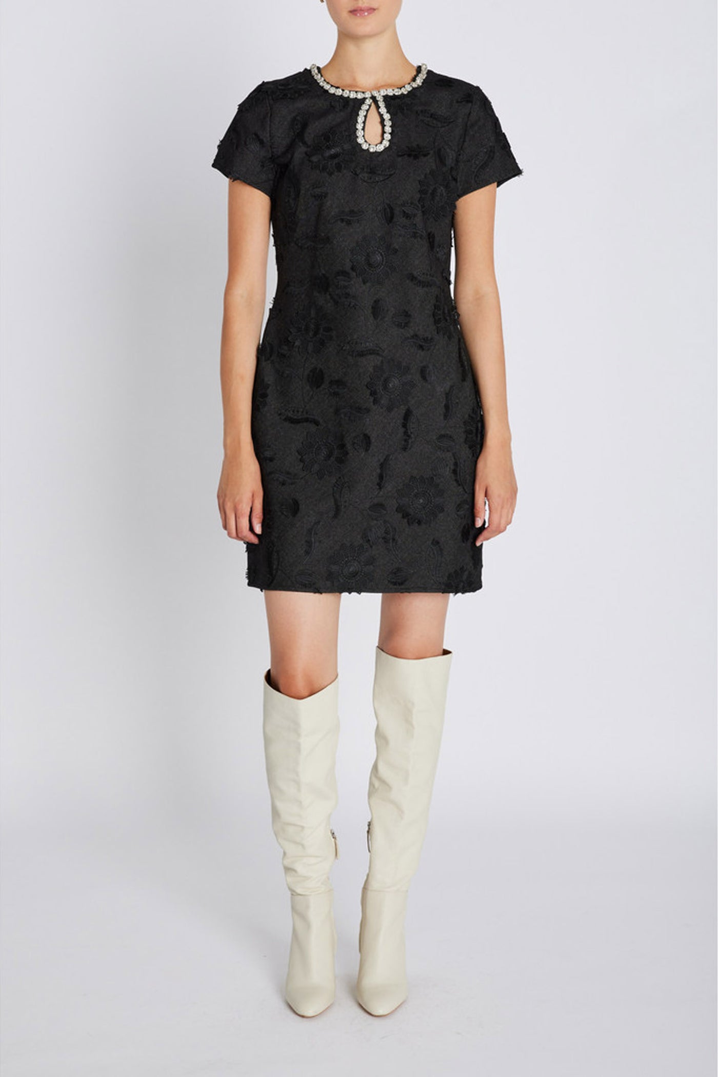 AlmondBBTeresa dress Black - BBW4600