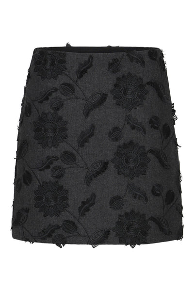 AlmondBBJoannas skirt Black - BBW4601 Thumbnail