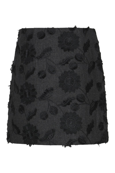 AlmondBBJoannas skirt Black - BBW4601 Thumbnail