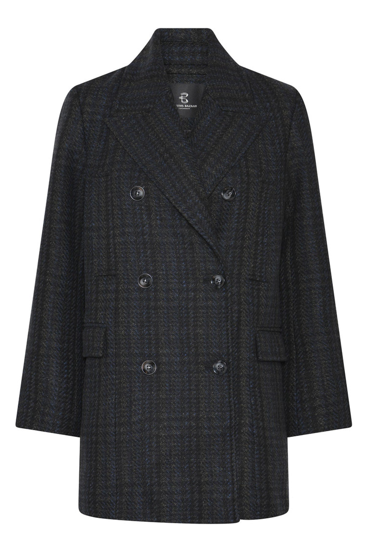 AzaleaBBAbella jacket Dark Check - BBW4622