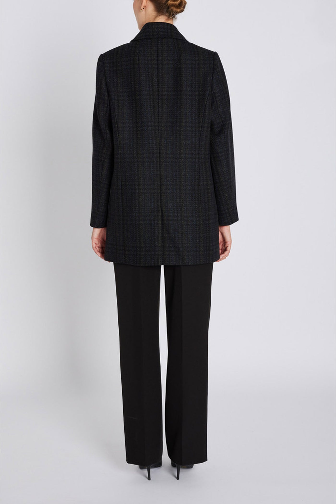 AzaleaBBAbella jacket Dark Check - BBW4622