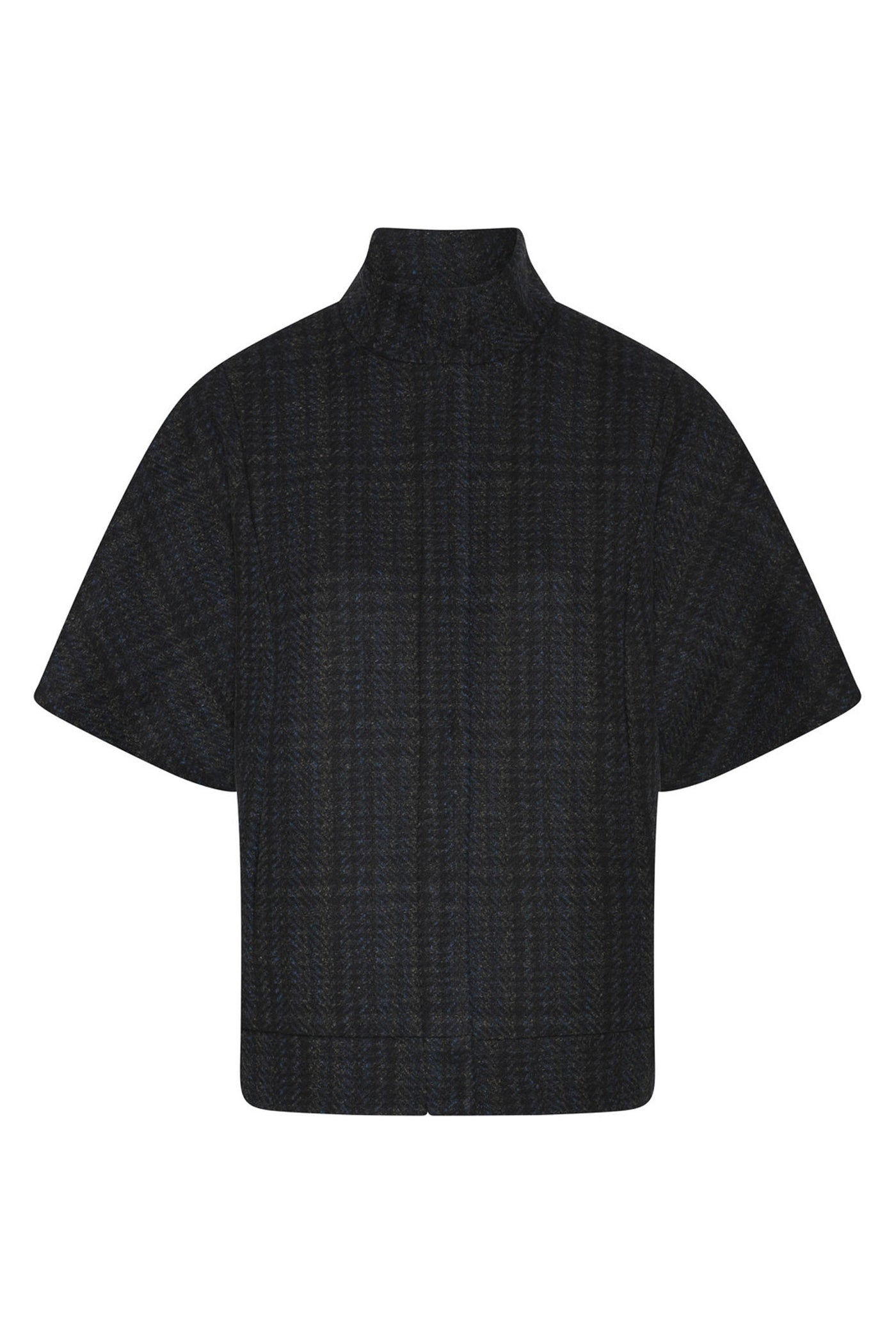 AzaleaBBCarly waistcoat Dark Check - BBW4692