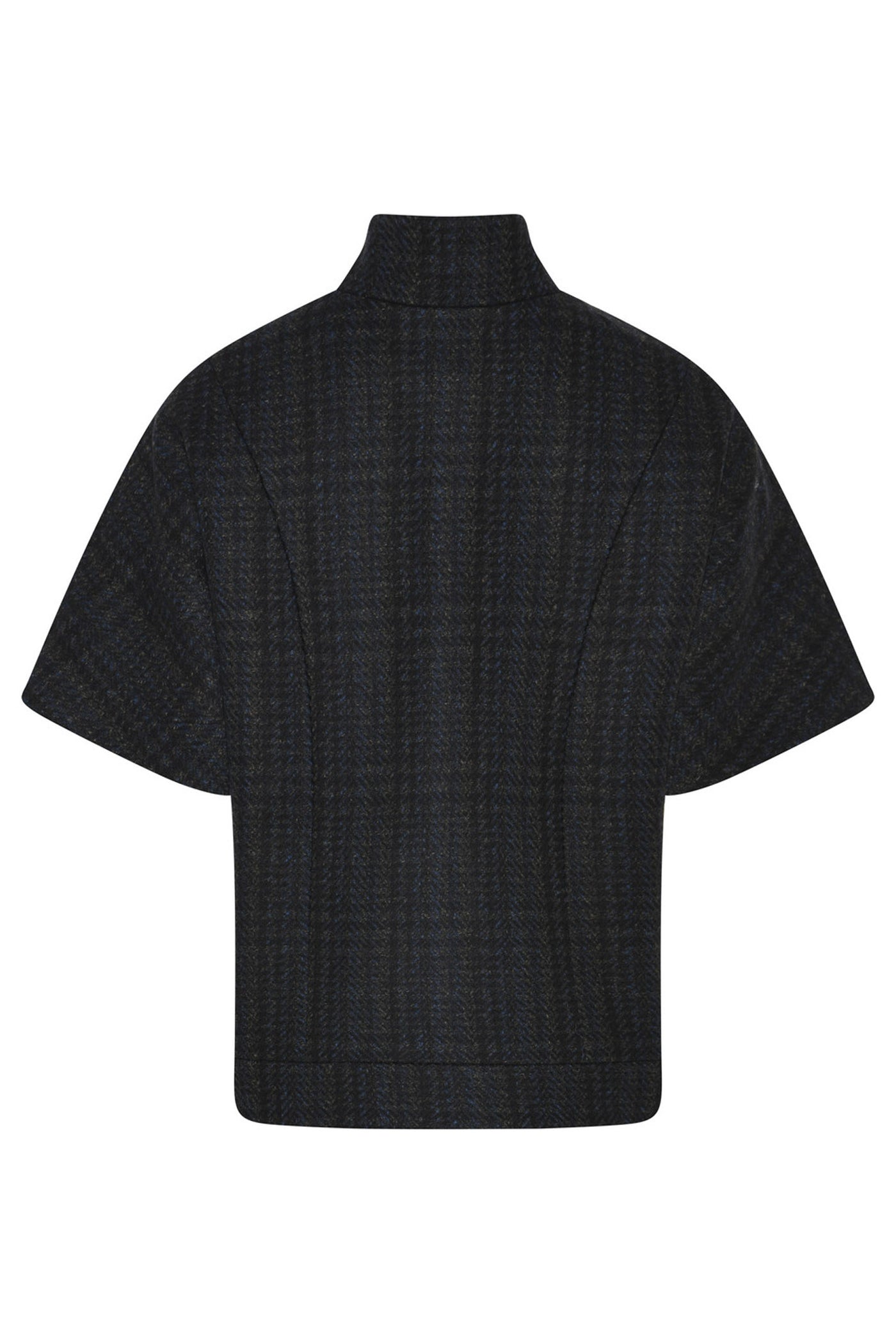AzaleaBBCarly waistcoat Dark Check - BBW4692